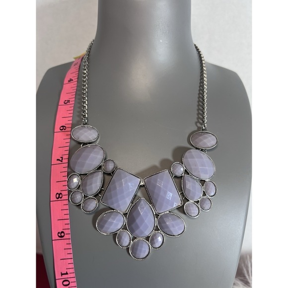 The Unbranded Brand Jewelry - Elegant Lavender Statement Necklace Vintage Style Classic Gift Wedding